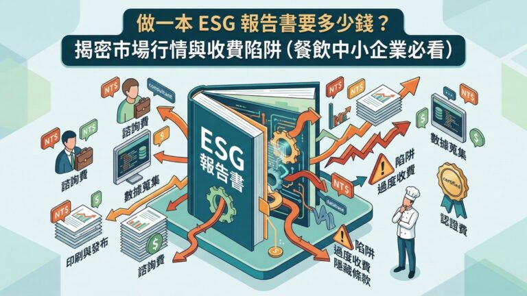 esg-report-cost-guide-for-taiwan-restaurants
